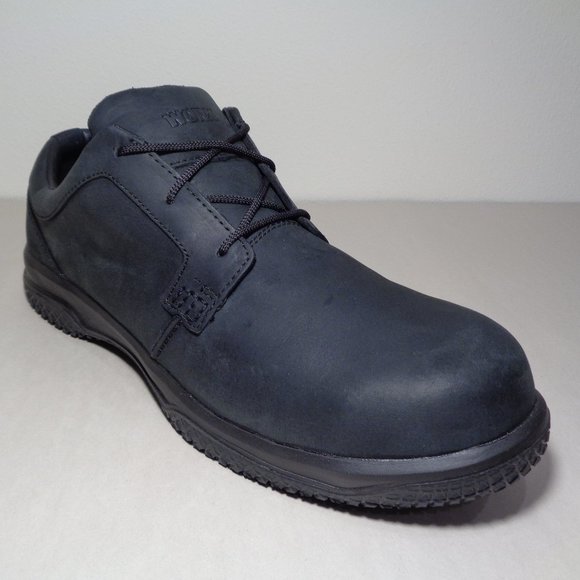 WORX by Red Wing Size 14 M ZINK OXFORD Black New Men\'s Composite Toe Work Shoes main image 10